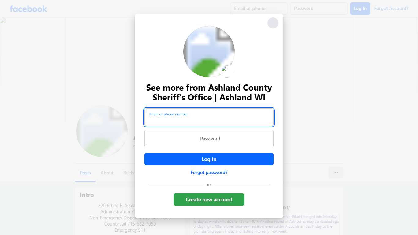 Ashland County Sheriff's Office | Ashland WI | Facebook